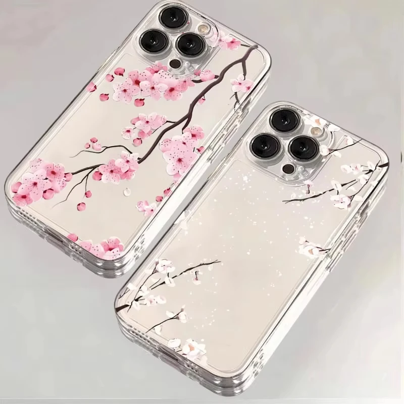 Minimalist Flower Branch Design Phone Case