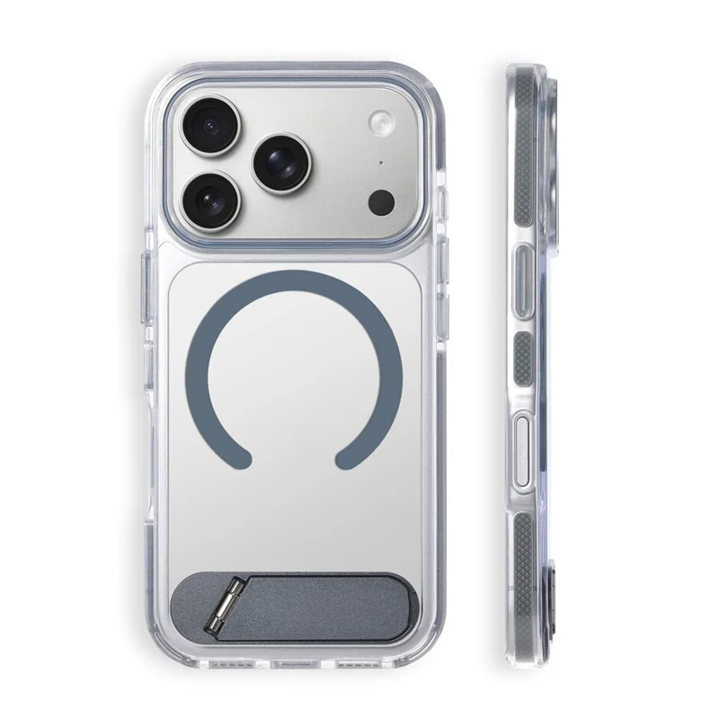 Luxury Folding Stand Holder with Transparent Magnetic Protective Hard Cover