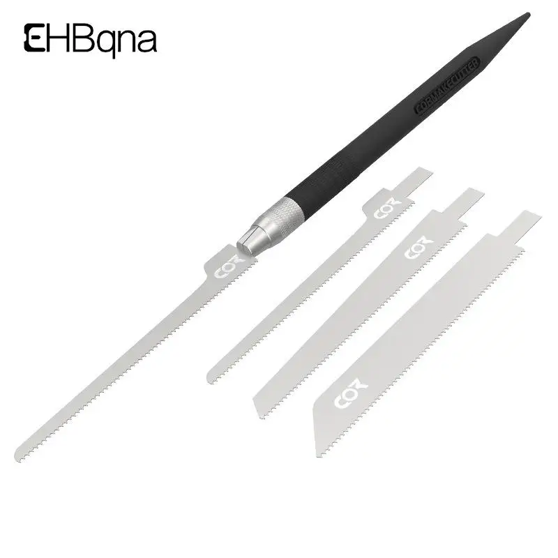

1 Set Of Hacksaw Mini Saw Mecha Model Making Modification Tool DIY Cutting Blade Hacksaw Stainless Steel