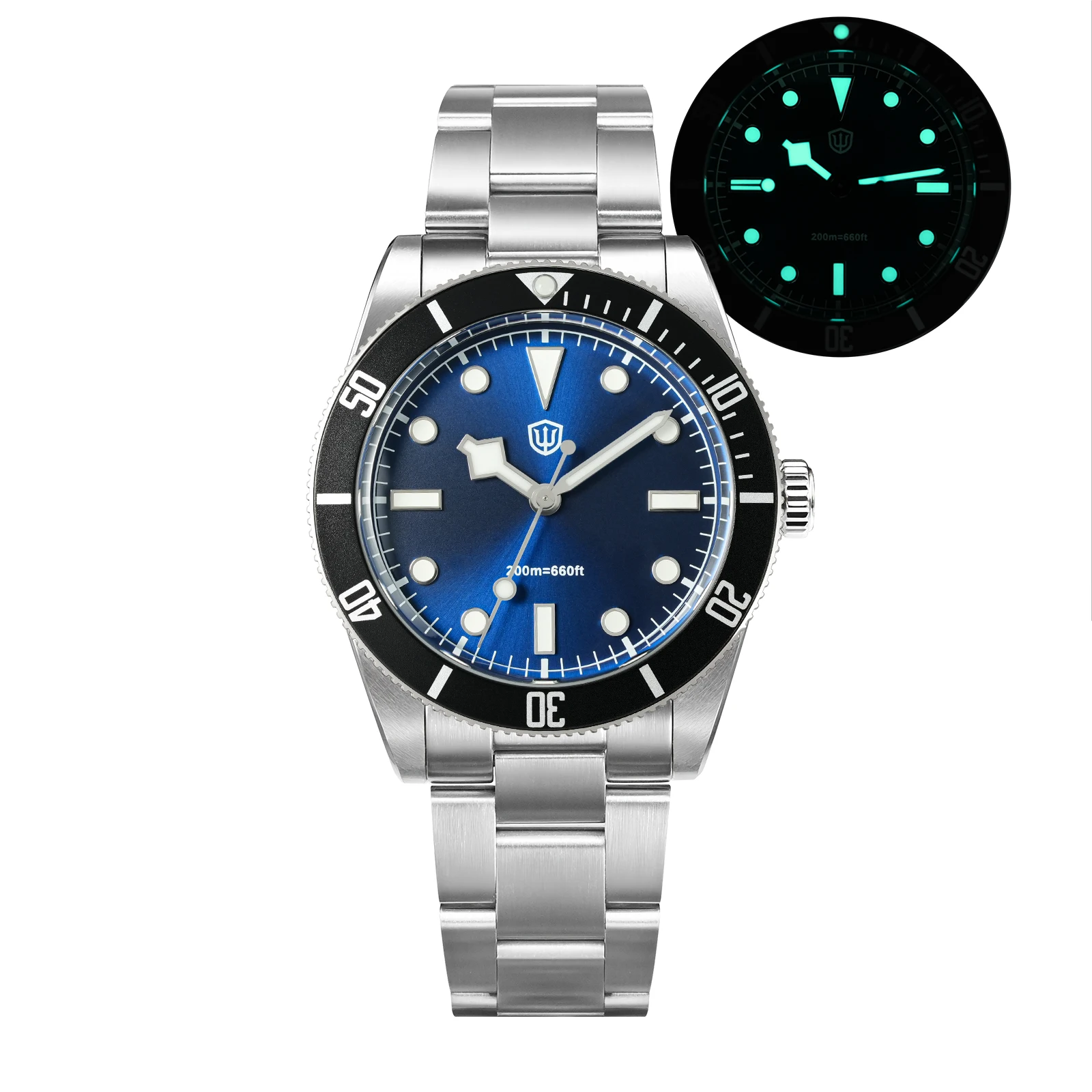 Watchdives WD7922 BB54 Watch VH31 Sweep Second Movement Sapphire