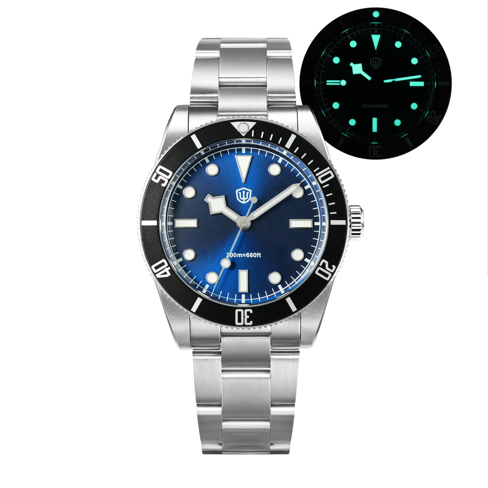 Watchdives WD7922 BB54 Watch VH31 Sweep Second Movement Sapphire