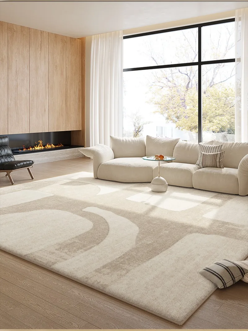 Cream Large Area Rug 5