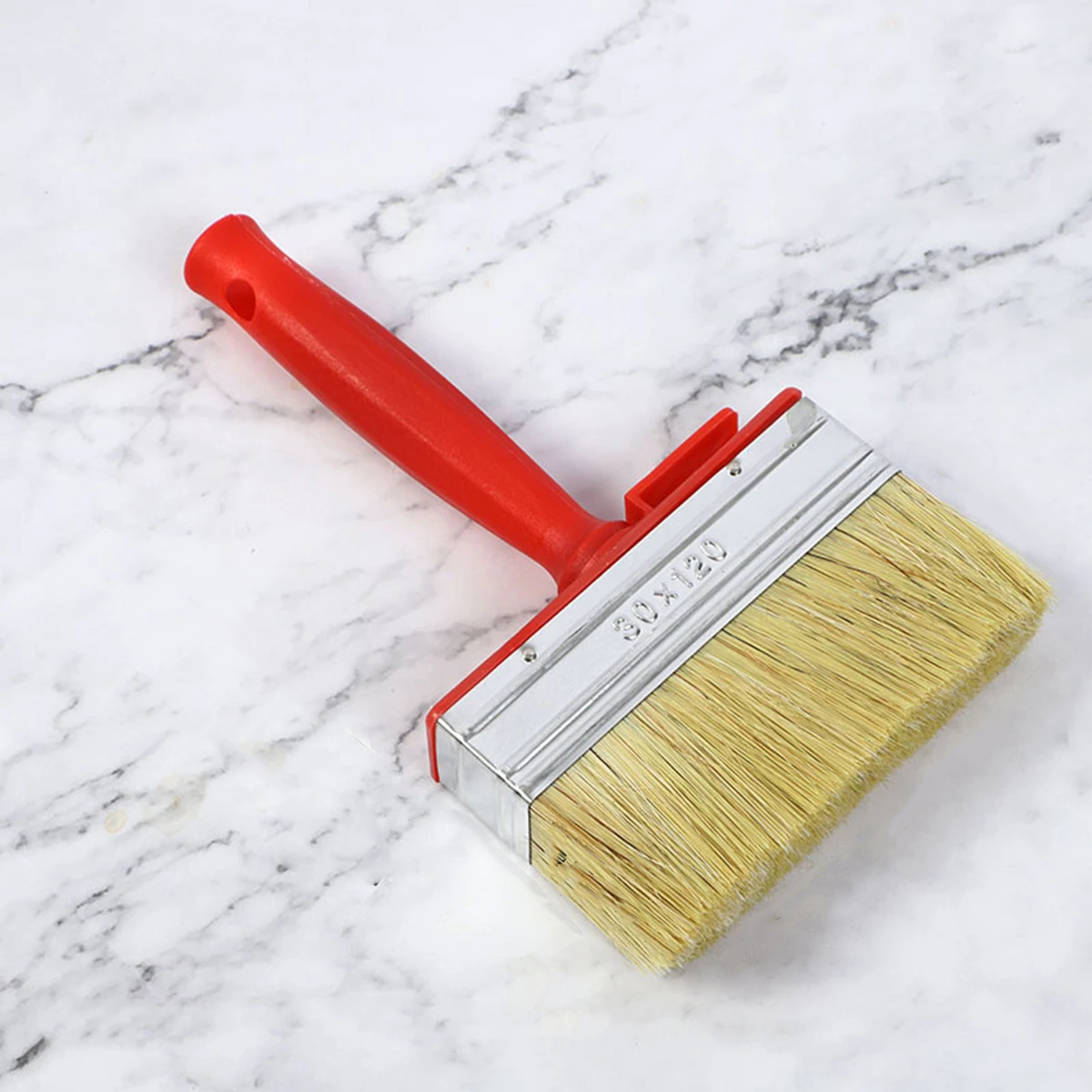 Paint Brush, Thickened Industrial Wooden Handle, Plastic Paint, Soft Bristle, Decoration Wall Brush Tool