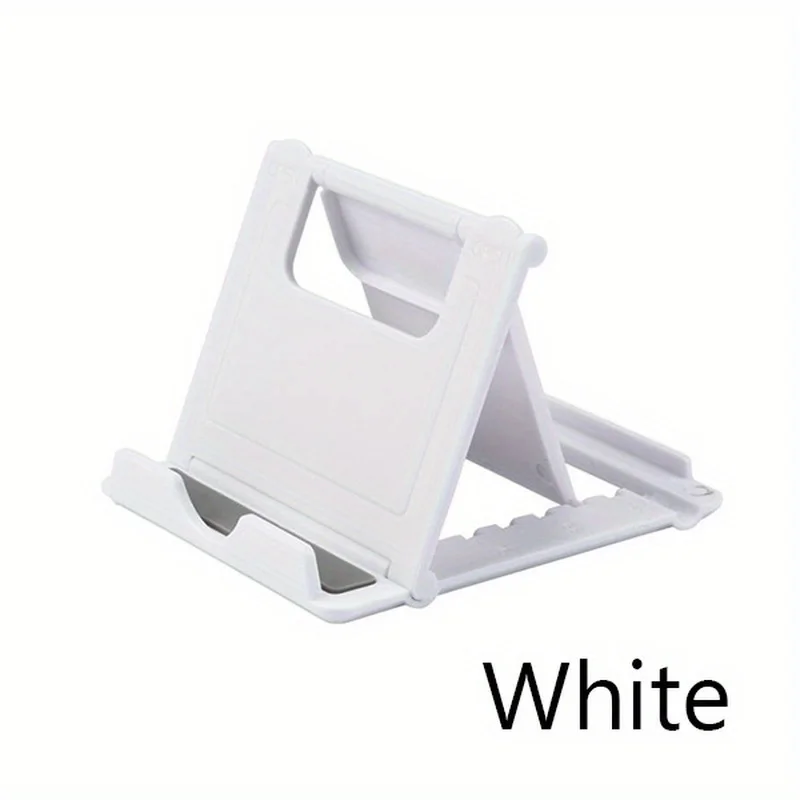 מעמד פלסטיק מתקפל נייד ייחודי ואוניברסלי לטלפונים ניידים וטאבלטים של Apple/Xiaomi/Samsung/Huawei מתנה למשפחה