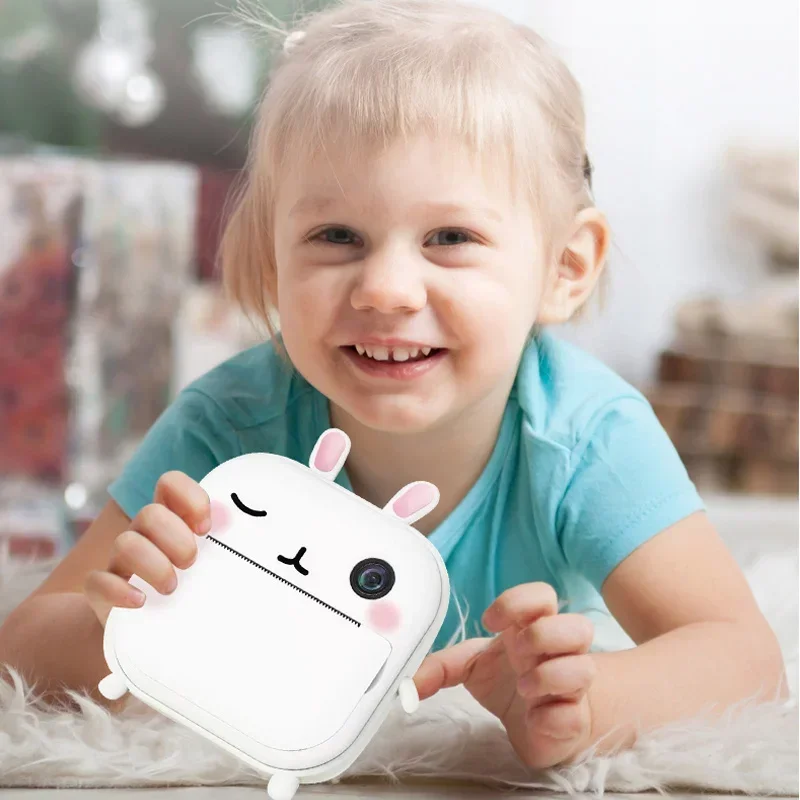 HD Kids Print Camera Thermal Paper Printing Photo Instant Print Digital Camera Outdoor Travel Printing Video Kids Toy digital camera