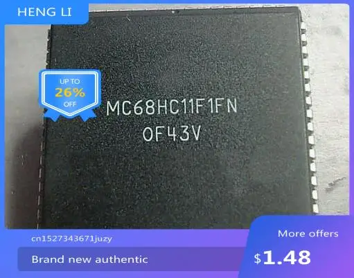 IC NEW 100%   MC68HC11F1FN