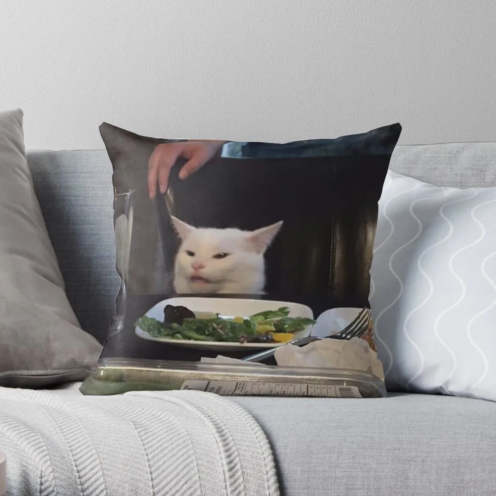 

It Cat Throw Pillow Cushions Cover Sitting Cushion