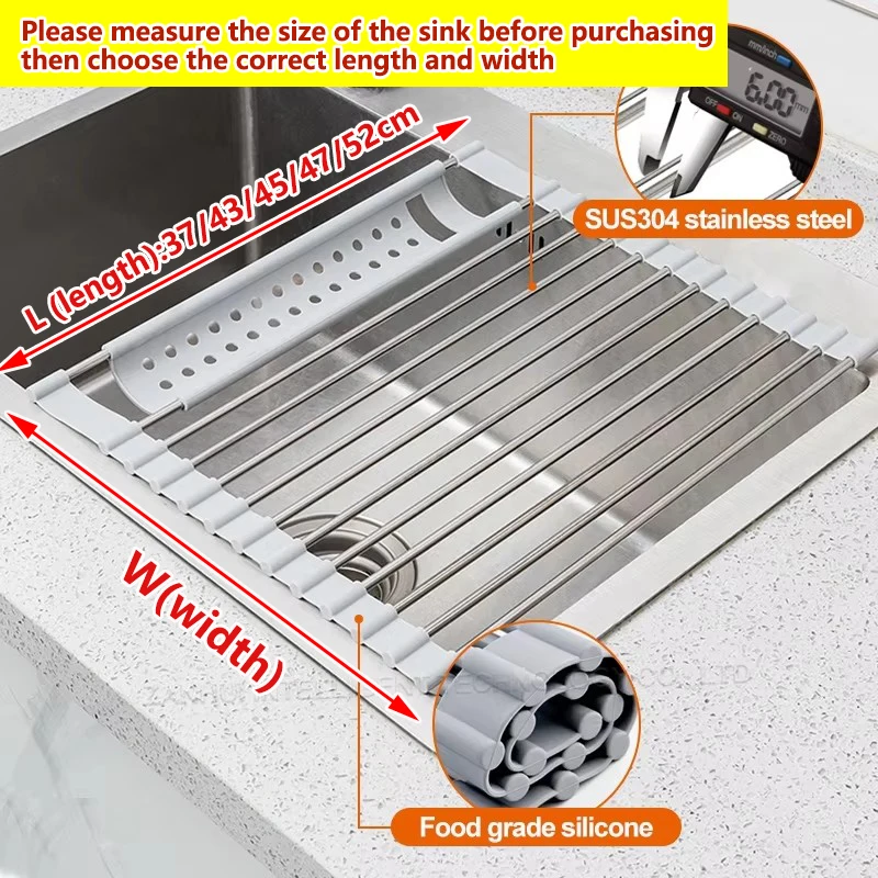 Roll-Up Dish Drying Rack 2
