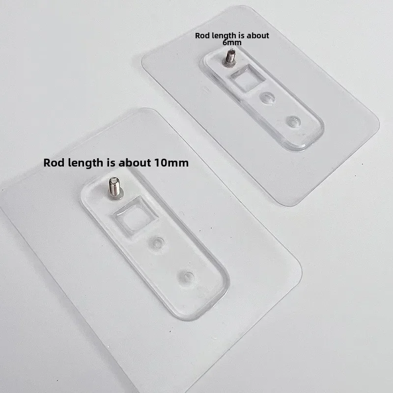 Bathroom Shelf Screw Sticker 4x10mm Nail-free Stickers Strong and Non-marking, Firm, Self-adhesive Large Rack ScrewSticker Shelf Screw Sticker