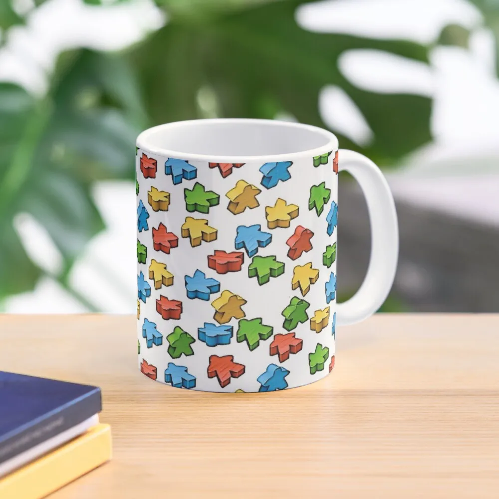 

Multi Colored Meeples Coffee Mug Mate Cups Cups For Cafe Funny Cups Mug