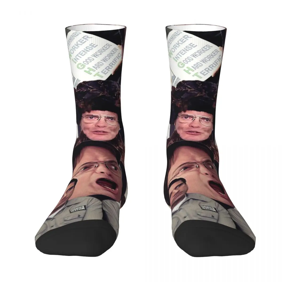 Office Mashup stockings Thickened thermal stockings Men's and women's stockings, For Unisex