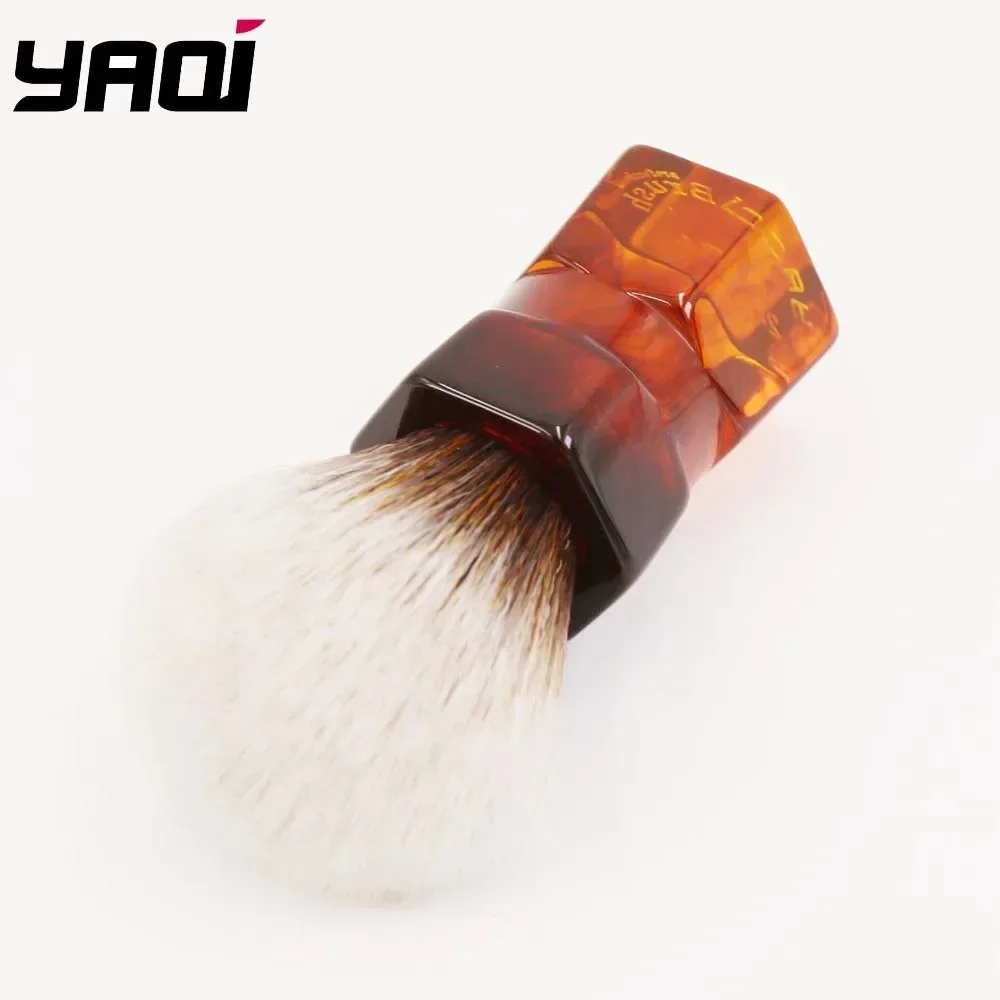 YAQI 24mm Moka Express Synthetic Hair Barbe Mens Shaving Brush