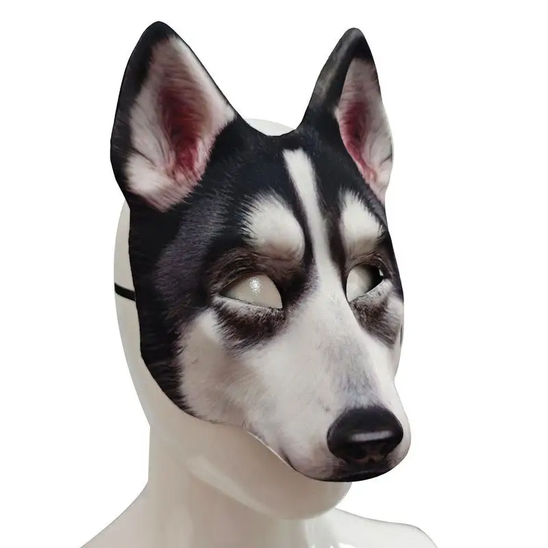 Husky Masquerade Cosplay Halloween Face Mask