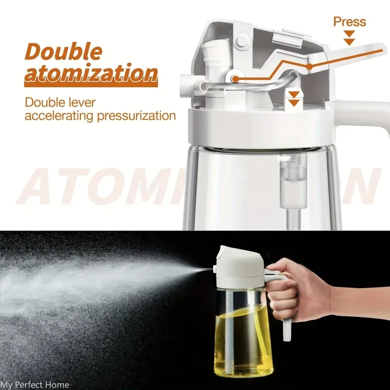 500ml Plastic Spray Oil Bottle 2