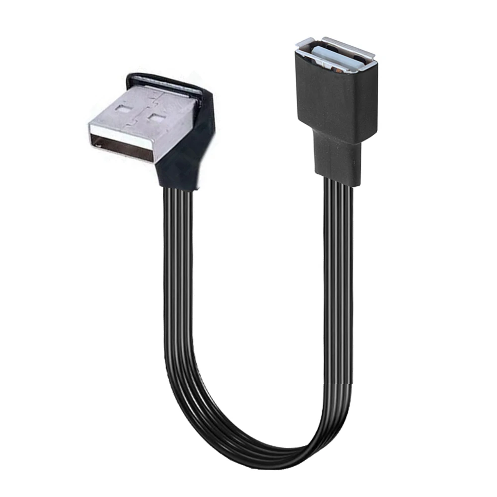 USB 2.0 Right / Left /Up/Down Angle 90 Degree Extension Cable Male To male/Female Adapter Cord 5cm-3M usb extension cable,usb adapter,usb adapter cable,conversion cable adapter,usb cable adapter,usb extension adapter