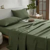 Pure Linen Sheet, 100% French Stonewash Pure Linen Bed Sheets Soft Durable Breathable Bedding for Hot Sleepers, 1 Flat Sheet 6
