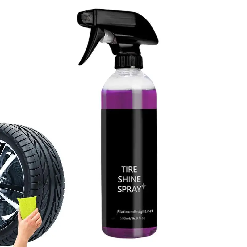

Wheel Cleaner And Tire Shine Long Lasting Tire Shine Rain Resistant Make Faded Tires Look New Wheel And Tire Cleaner To Make
