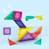 Montessori Magnetic Colorful 3D Tangram Jigsaw Toy Kid Logical Thinking Training Drawing Board Games Education Toys For Children 2