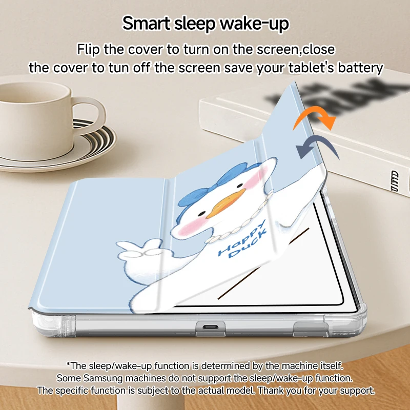 Tri-Fold Double-Sided Painted Tablet Case