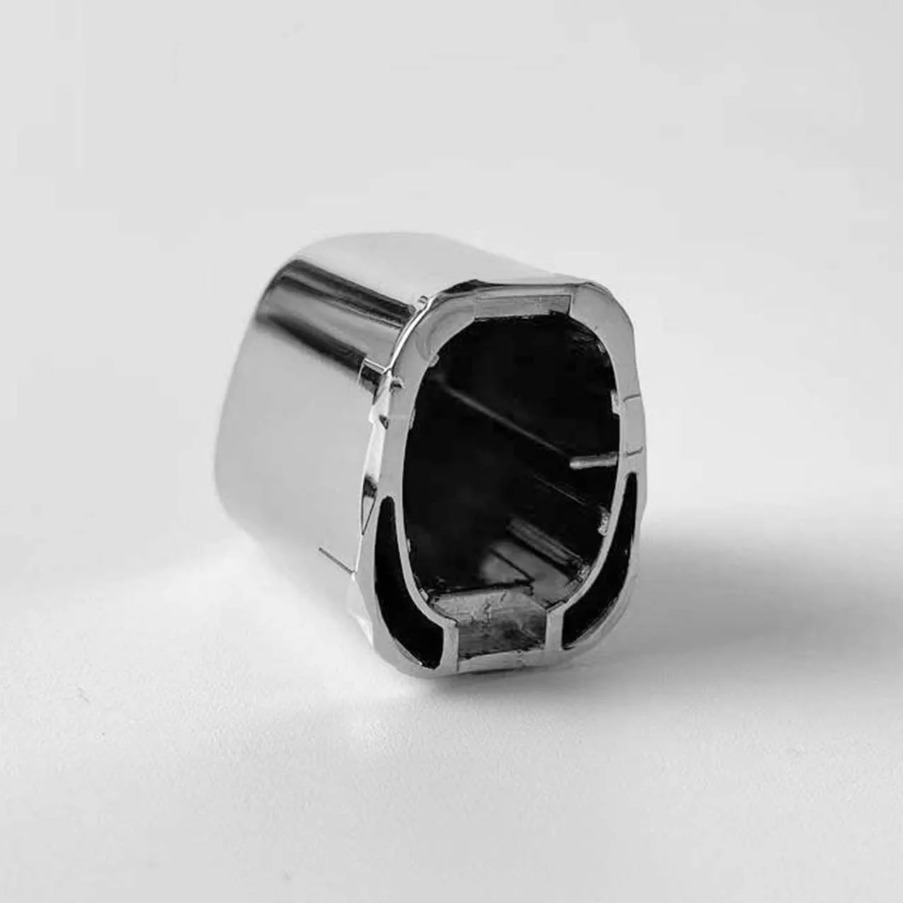 Chrome Handbrake Lever Parking Button Cap Cover For VW Polo 5 6R GTI Cross Vento Skoda Fabia 3 Rapid handbrake button cover