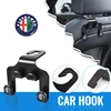 Car Seat Back Hook Phone Holder Auto Headrest Storage Double Holder For Alfa Romeo 147 156 Giulietta Giulia Mito Stelvio Brera 1