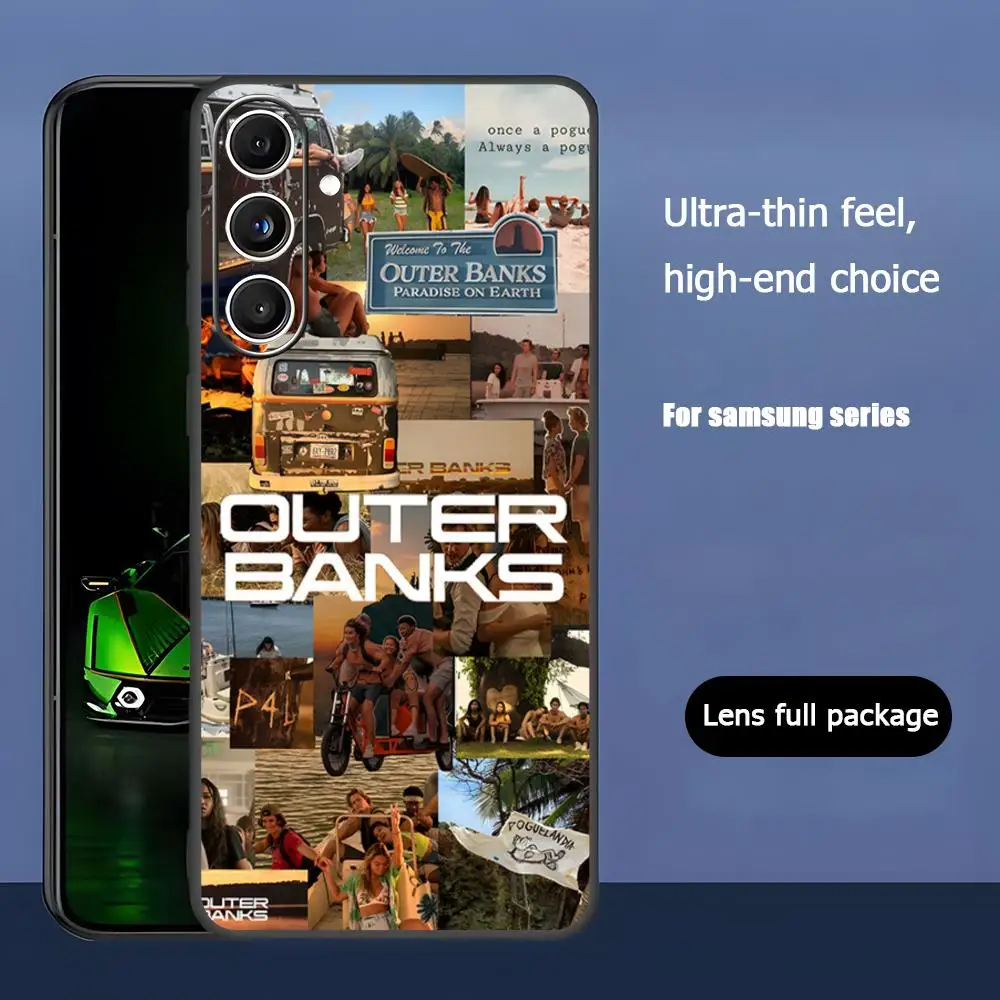 Outer Banks-Themed Soft Black Phone Case