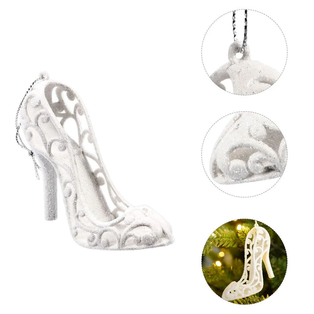 

Christmas Party Ornament High Heel Shoes Party Tree Hanging Decoration Ornament Pendant Backdrop DIY Accessories