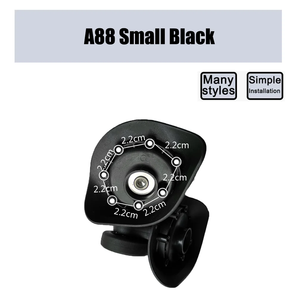 Suitable For Hongri A88 Trolley Case Wheel Pulley Sliding Casters Universal Wheel Luggage Wheel Slient Wear-resistant Smooth