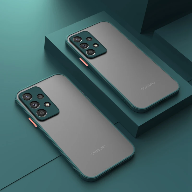 Sleek Matte Protective Acrylic Soft Phone Case