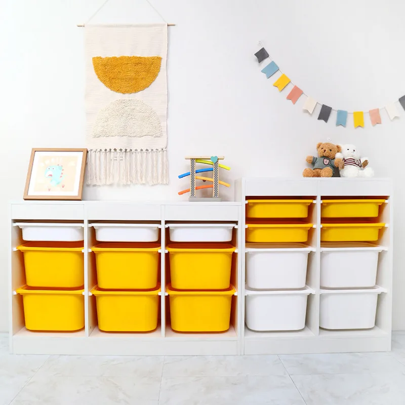 

Book Shelf Kindergarten Sorting Cabinet Children's Toys Storage Cabinet Large Capacity Home Storage Rack Baby Landing
