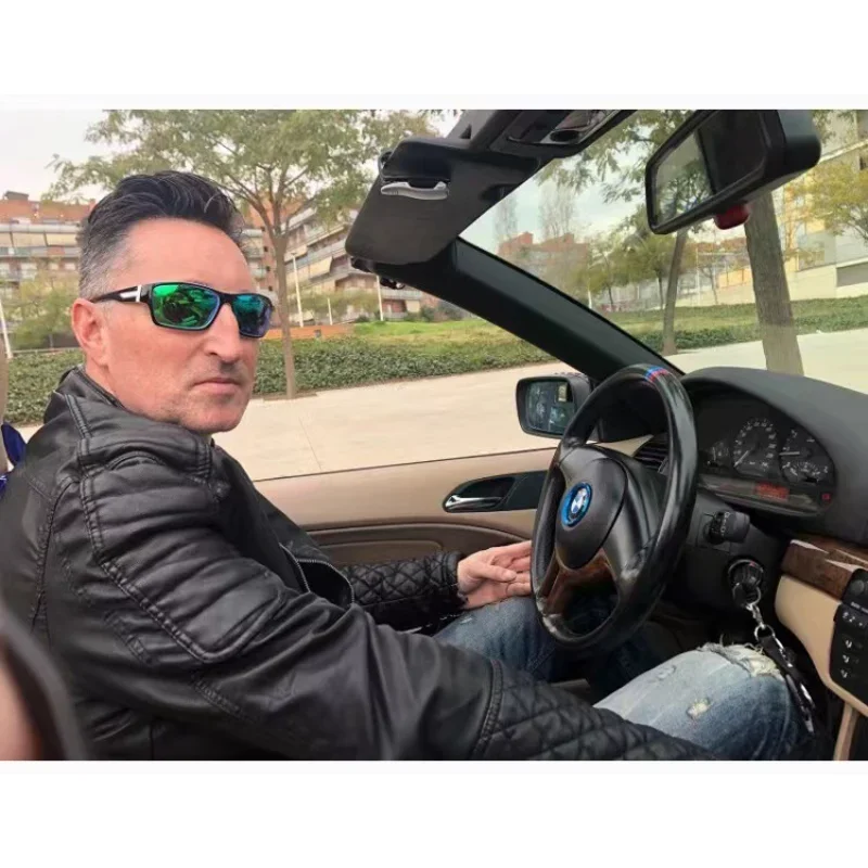 

Sports Cycling Sunglasses Marathon Eye Protection Against Wind and Sand Eyeglasses Outdoor Polarized Sunglasses for Men