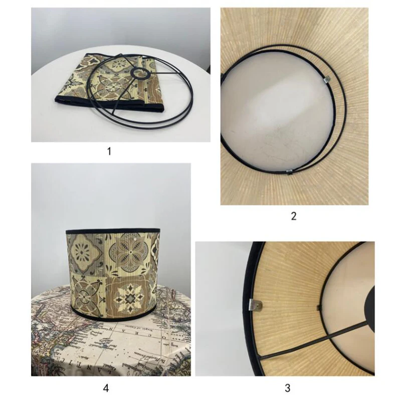 Japanese Style Lamp Shade  Bamboo Light Cover Bar Cafe Homestay Decor Chandelier Wall Lamp Lampshade Bamboo Art Light Shade images - 6