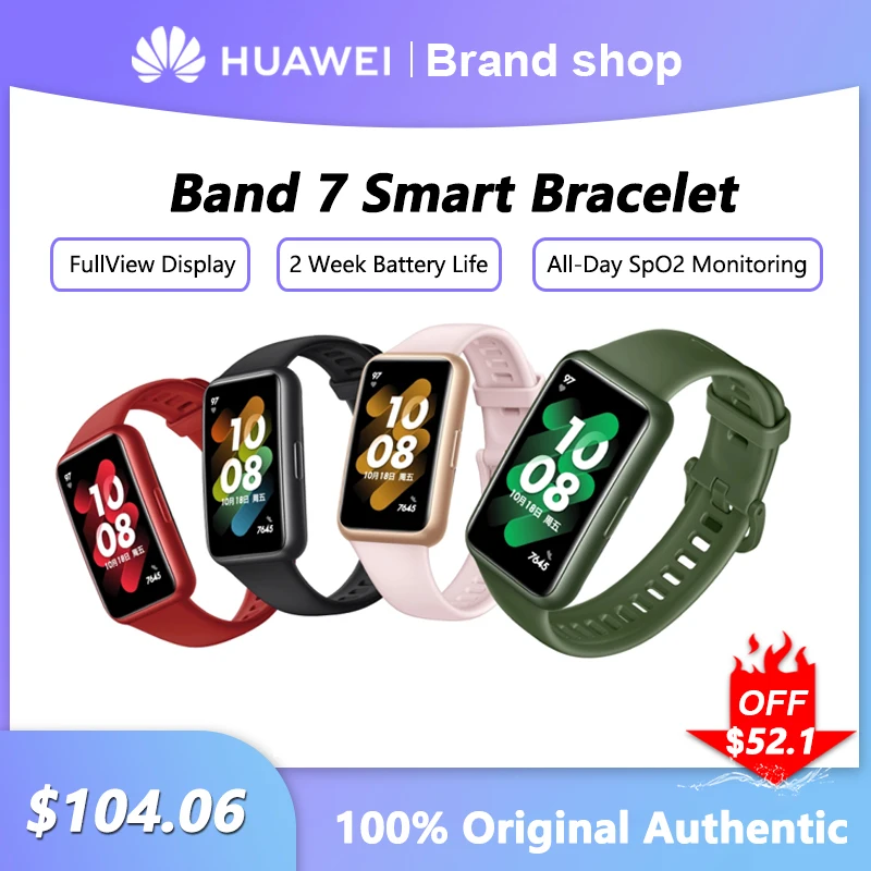 Original-Huawei-Band-7-Smart-Bracelet-Blood-Oxygen-Heart-Rate ...