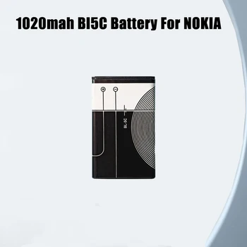Batterie Per Nokia Radio Telefono 3.7V 1020mAh Batteria Ricaricabile BL-5C BL5C 1100 1110 1200 1208 1280 2600 2700 3100 3110 5130