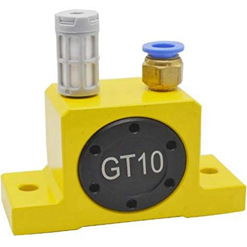 Piccola Conduttura Silo Vibrazione Battitore Gt10 Pneumatico Turbina Ad Aria Vibratore Pneumatico Turbina Vibratore Oscillatore Giallo