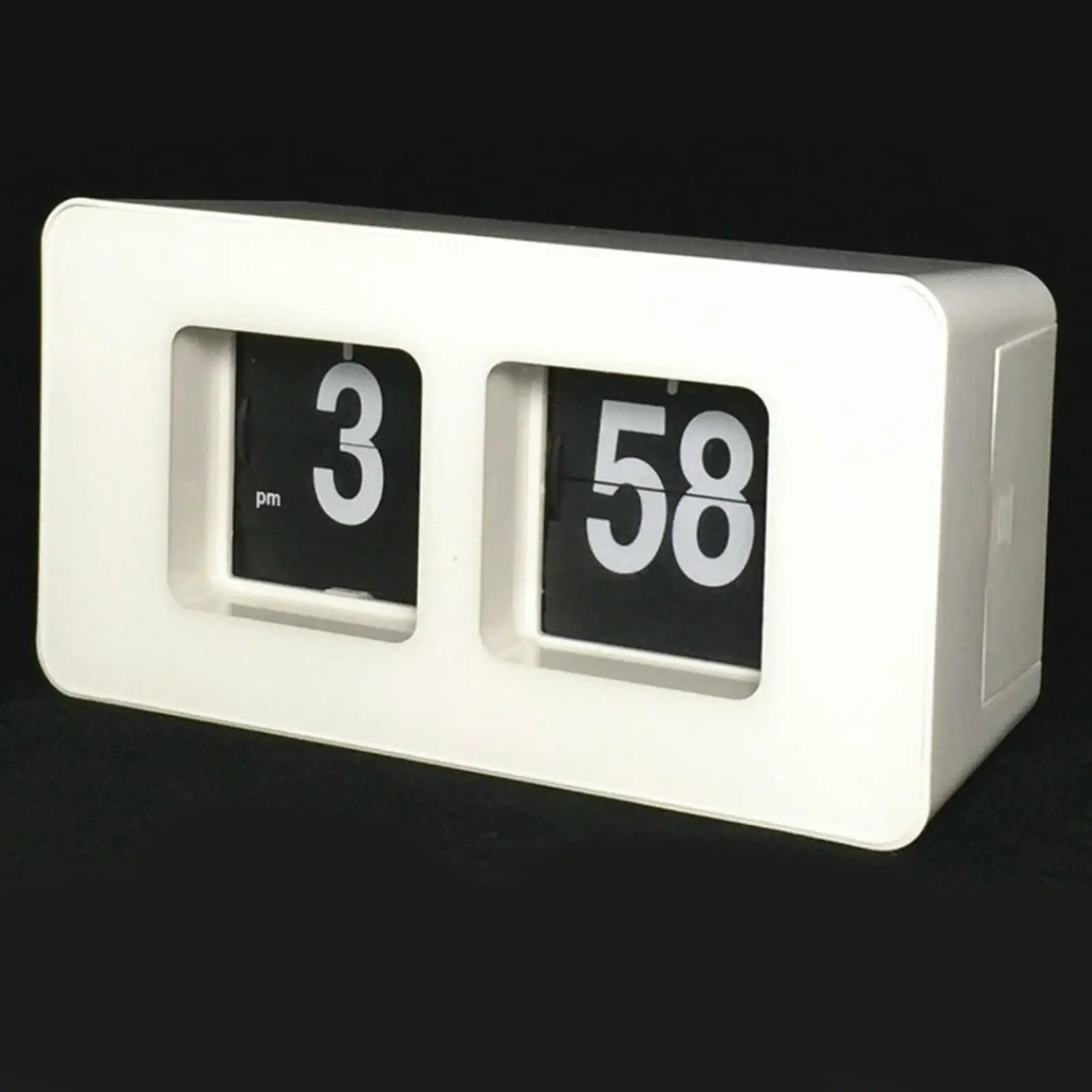 Automatic Flip Clock Retro Digital Flip Down Clock Digital Number Wall Clock Desk Clock Shelf Clock for Home Decoration