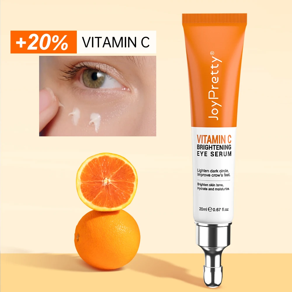 Anti Dark Circle Eye Cream Eye Bags VC Whitening Lightening Cream Wrinkle Removal Serum Eyes Firming Skin Care Beauty JoyPretty oligopeptide placenta serum moisturizing hydrating face serum acne removal anti wrinkle anti aging whitening skin care