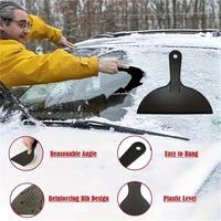 6pcs/Set Durable Plastic Scrapers 6-Pack Wall Spackle Putty Knife For Wallpaper Removal, Plastering, And Hole Filling Shovel Sno 2