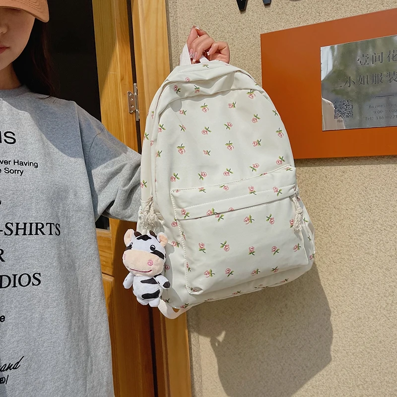 Children's School quiet women backpack Elegant Pastoral style school bags for girls Kids soft Backpack Fresh design mochilas