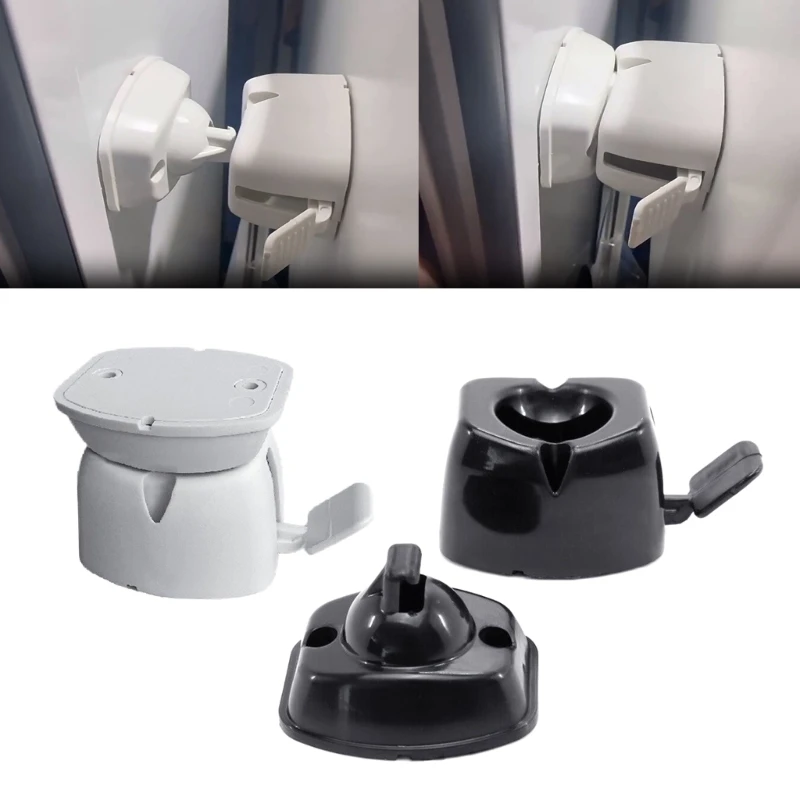 

RVBaggage Door Catch Compartment Clips Cargo RVTrailerCaravan Motorhomes Stop Entry Plastic Door Catch Holder