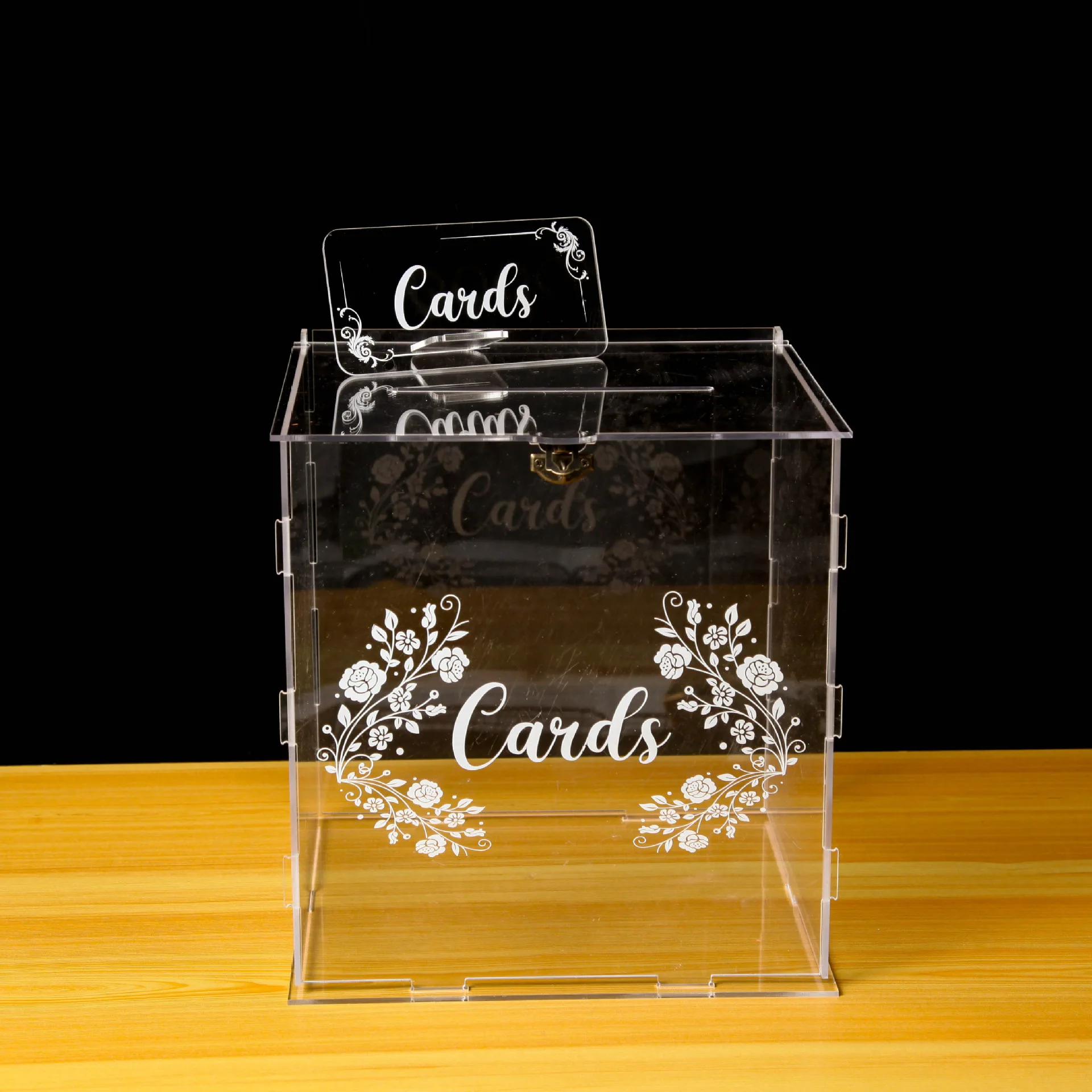 Transparent Arcylic Acrylic Box, 4-6 mm, Cuboid