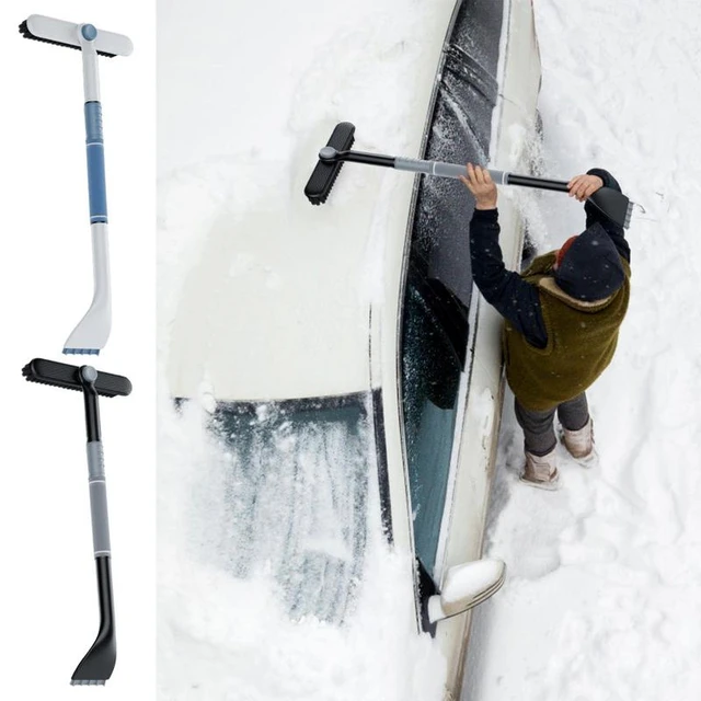 Ice Scrapers For Car Windshield Snow Brush For Car With Foam Grip Portable  Car Cleaning Tool For Windshield Windows To Defrost - AliExpress