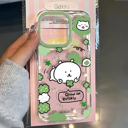 Luxury Korean Ins Joke Bear Phone Case - Lovely & Funny Design, Premium Back Cover - Samsung A22 4G (TTK - 296TK250417801)