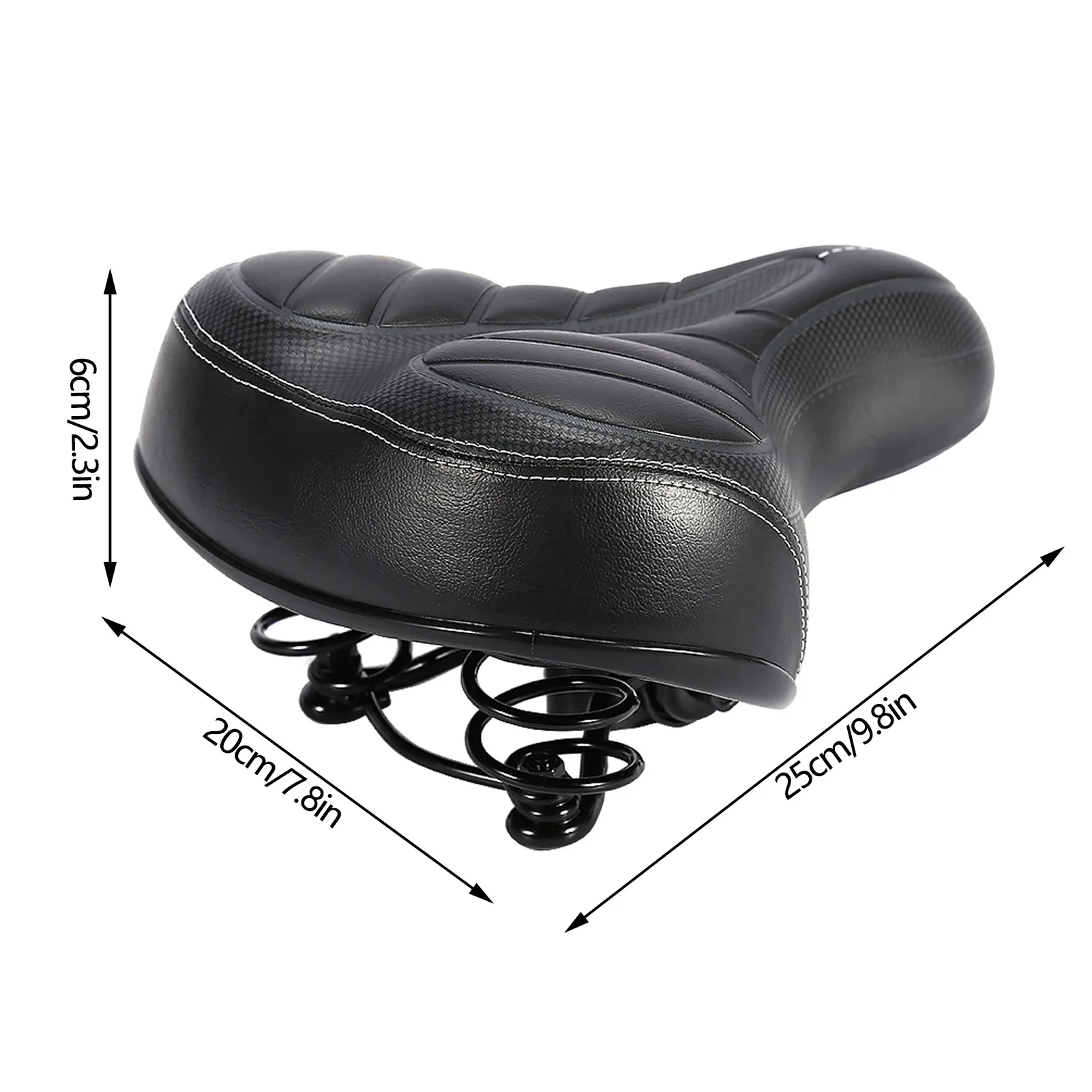 Soft  Cushion Soft  Seat  Saddle City  Saddle Ultra Soft Cushion Thicker Mountain   Matte Black Seat