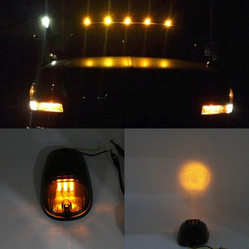 5pcs ڹ ȭƮ LED ý   Ŀ Ʈ SUV 4x4   F150/F250/F350 ȣ   Ʈ    