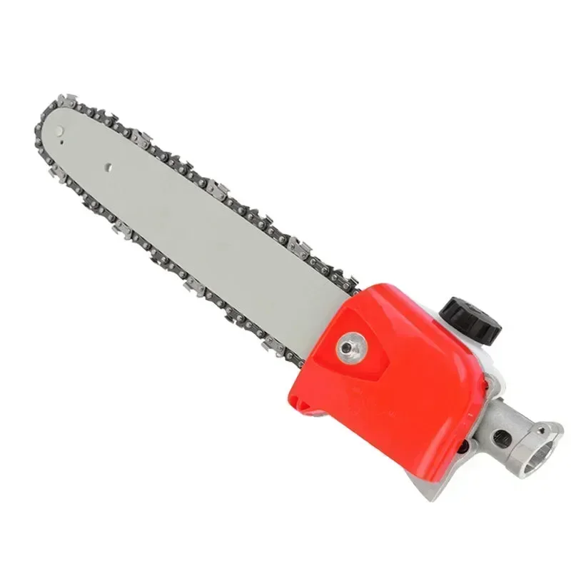 

High Branches Chain Saw Hedge Accessories Brush Cutter Parts 12" Gear Head Gearbox Tree Pole Chainsaw Lawn Weeder Mower