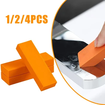 1/2/4Pcs Limescale Eraser Glass Rust Remover Eraser Reusable Scale Removal Rubber Brush for Bathroom Kitchen Home Clean Tools 1