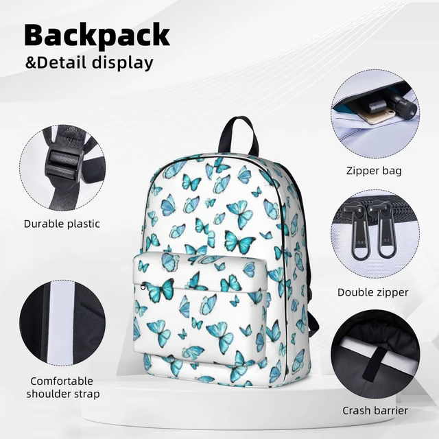 Cute Frog Print Backpack Large Capacity Laptop Bags Waterproof Lightweight  Frog Accessories for Work Travel Bag Frogs Stuff - AliExpress