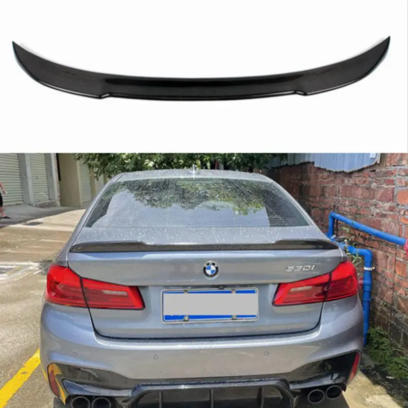 Per Bmw Serie 5 G30 G38 E M5 F90 Psm/P/M4/Cs/M5/Pro Stile In Fibra Di Carbonio Spoiler Posteriore Tronco Ala 2016-2023