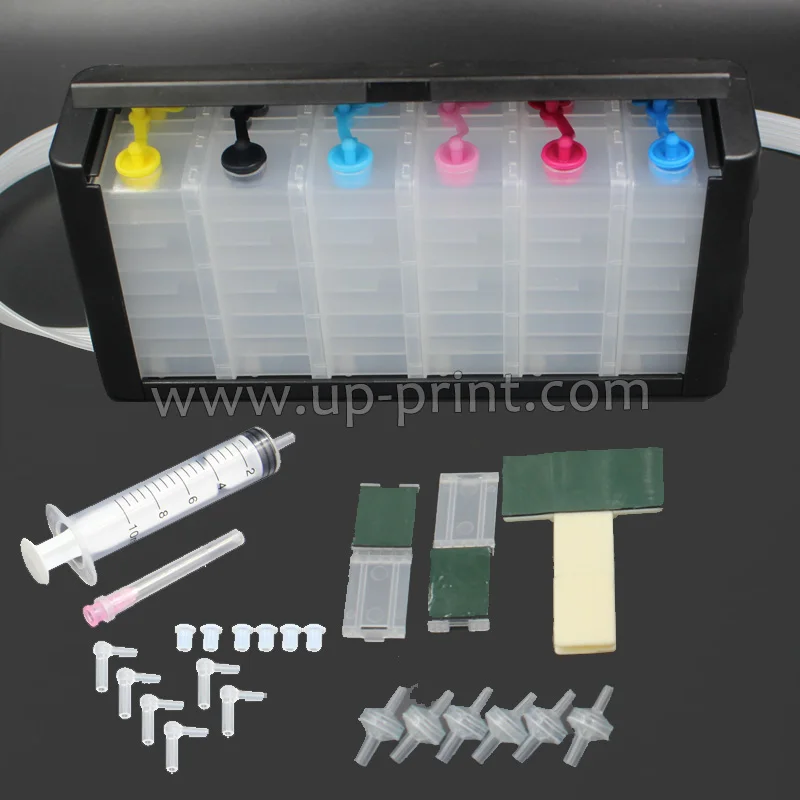 Luxury 6 colors CISS kit with accessories ink tank ink system used for epson hp canon printer